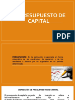 El Presupuesto de Capital 2