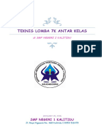 Teknis Lomba 7K Antar Kelas: SMP Negeri 1 Kalitidu