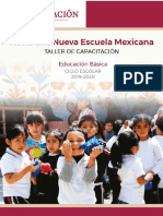 taller de capacitación hacia una nueva escuela mexicana 