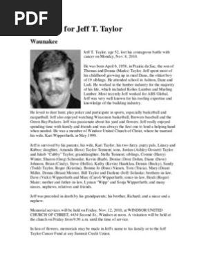 Obituary