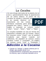 Adicción A La Cocaína