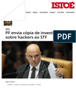 PF Envia Cópia de Investigação Sobre Hackers Ao STF - IsTOÉ Independente
