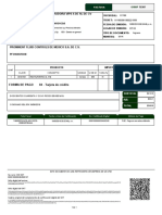 Operadora Vips S de RL de CV: Forma de Pago 04 - Tarjeta de Crédito