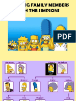 Learning Family Members With The Simpsons