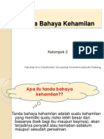 234436542 Tanda Bahaya Kehamilan Ppt