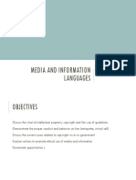 Media and Information Languages