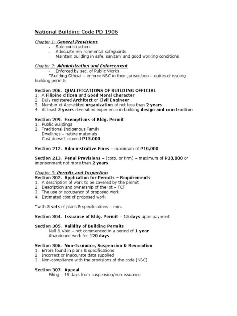 NATIONAL BUILDING CODE 2006 PDF visual data 3