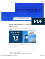 How To Make An App? A Mobile App in 13 Steps - Back4app Blog