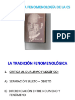 Husserl Y La Fenomenología de La Cs