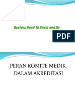 Peran Komite Medik Dalam Akreditasi