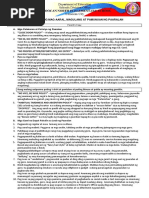 Tagalog School Rules and Regulation | PDF