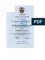 Diploma para Sena