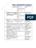 No Judul Artikel Ilmiah Volume/Nomor/Tahun Nama Jurnal Enhancing