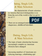 Dating, Single Life, & Mate Selection