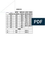 Horario 2019