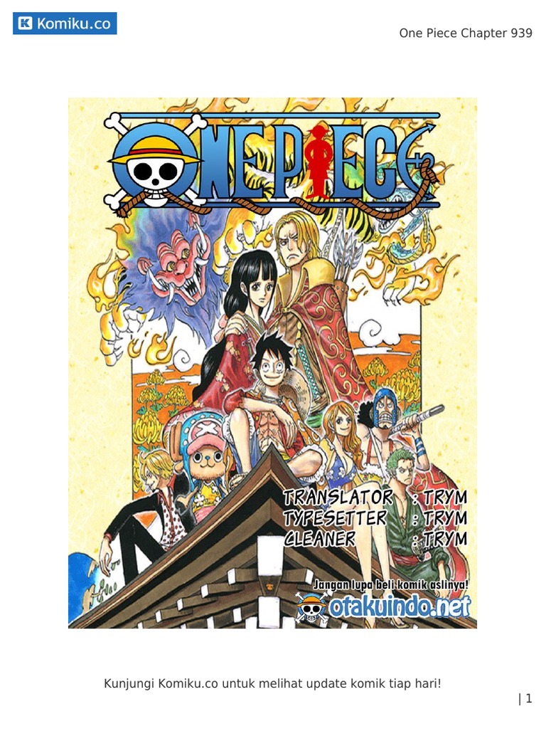 One Piece Chapter 939 Pdf