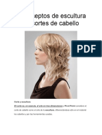 Conceptos de Escultura en Cortes de Cabello