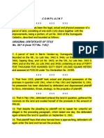 Land dispute injunction