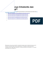 Apa Bedanya Ortodontis Dan Dokter Gigi