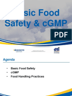Basic Food Safety & cGMP Essentials