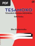 Tesaurus Bahasa Indonesia | PDF