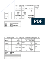 First Year Time Table (Ice and Ee)