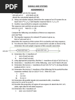 Signals and Systems Assignment-2: X (N) y (N)