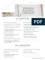 Wedding Planning Checklist 2129