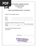 282 158530 Surat Dokter