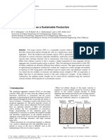 Two-Stage Concrete As A Sustainable Production: CMSS-2017