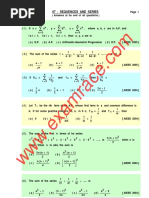 Mathematics Sequence Series MCQ