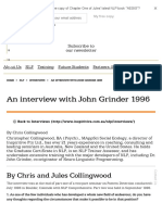 An Interview With John Grinder 1996 - Inspiritive
