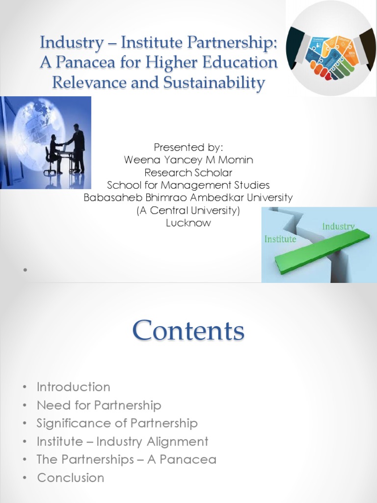 Industry-Institute Partnerships in Education | PDF | Cisco ...