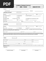 Merks Common Transaction Slip