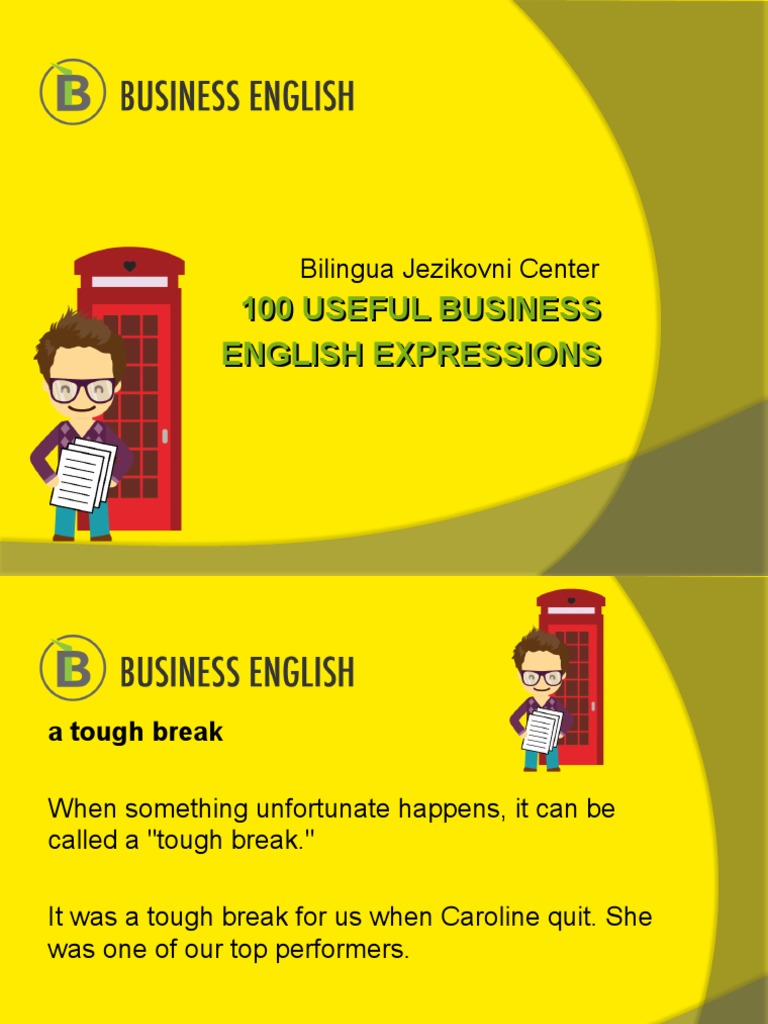 100 Essential Business English Idioms | PDF | Taxes | Business