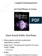 CNIT 127: Exploit Development CH 2: Stack Overflows in Linux