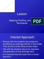 Amta2 3 Applying Profile Leveling Techniques