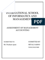 International School of Informatics and Management