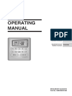 Wired Remote Control - BRC51A61-62 - OM-SLM9-0911 (2) - DAIKIN - 37014B - Operation M PDF