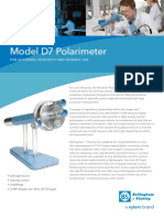 Model D7 Polarimeter: For Academia, Research and General Use