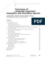 Modern Taxonomy of Biotechnologically Important Aspergillus and Penicillium Species