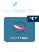Printables: On The Sea