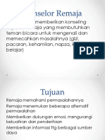 Teknik Konseling PKPR PDF