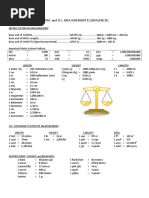 HESI A2 Math Conversion Cheat Sheet | PDF | Litre | Gallon