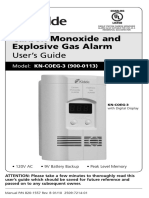 Carbon Monoxide Detector User Guide KN-COEG-3-ENG - (2509 PDF