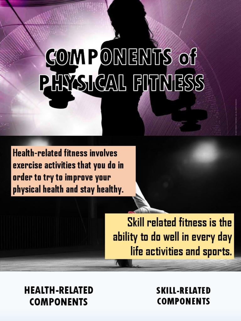 Physical Fitness Components Guide | PDF | Management Of Obesity | Obesity