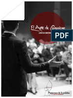 Taller de Oratoria Profesional. Comunicación para El Éxito