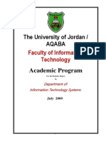 The University of Jordan / Aqaba: Faculty of Information Technology
