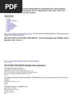 Network Theorems