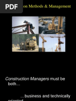 Construction Methods & Management